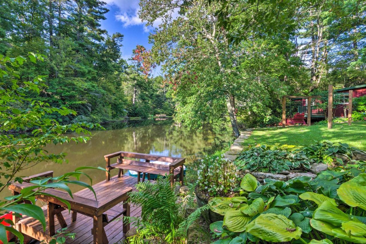 Waterfront Home With Boat Dock On Mirror Lake! Highlands Exterior foto