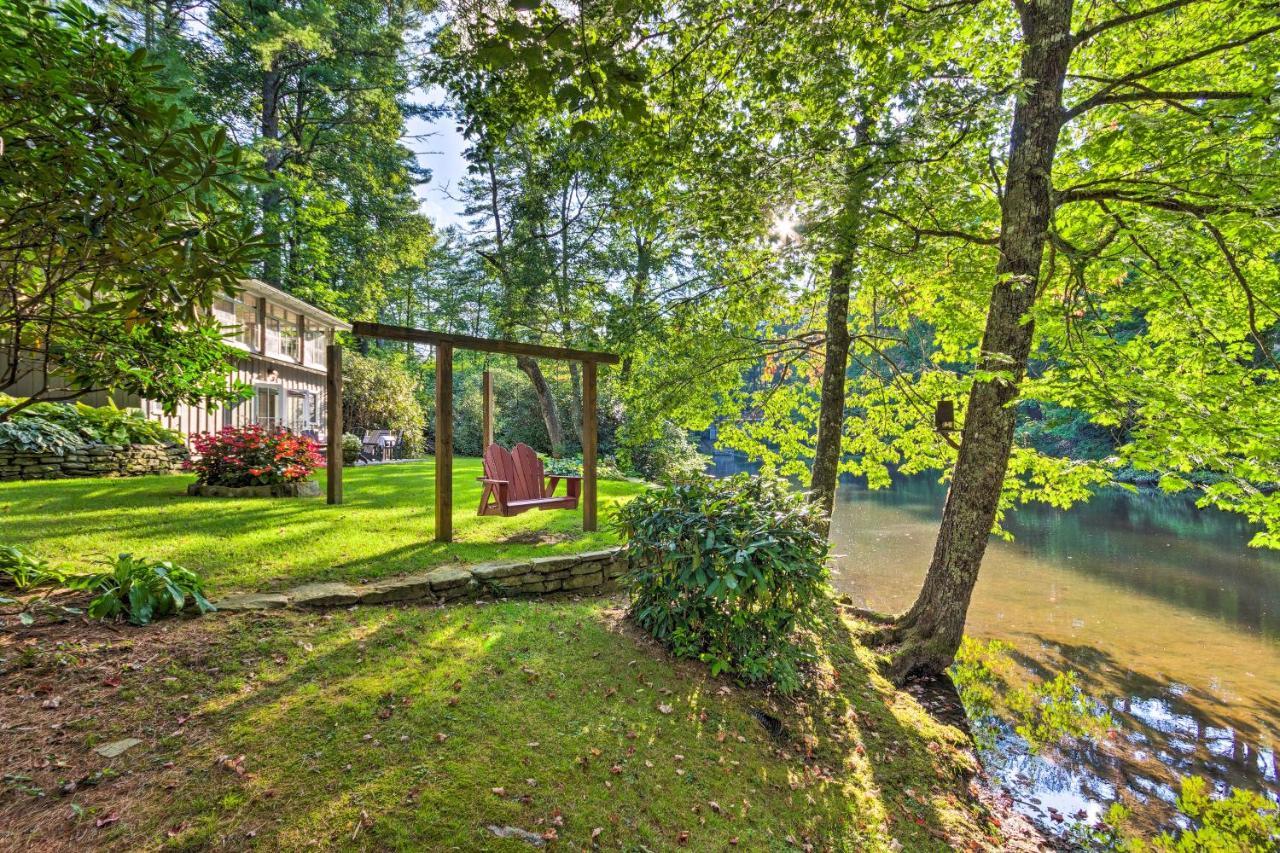 Waterfront Home With Boat Dock On Mirror Lake! Highlands Exterior foto